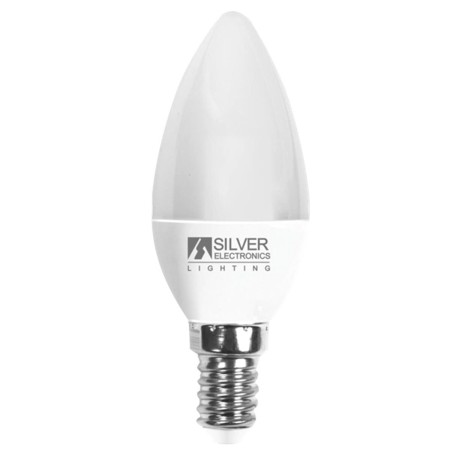 Bombilla LED Silver Electronics 973614 6W 2700k E14