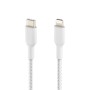 Cable USB a Lightning Belkin CAA004BT1MWH 1 m