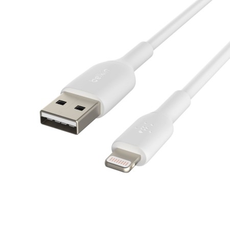 Câble USB vers Lightning Belkin CAA001BT2MWH 2 m