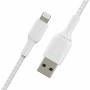 Cable USB a Lightning Belkin CAA002BT0MWH 15 cm