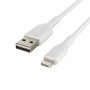 Cable USB a Lightning Belkin CAA001BT1MWH 1 m