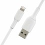 Cable USB a Lightning Belkin CAA001BT1MWH 1 m