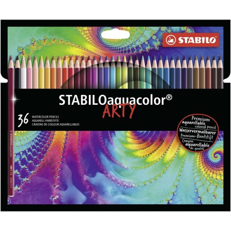 Crayons de couleur Stabilo aquacolor ARTY