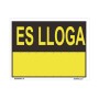 Cartel Normaluz Es lloga PVC (35 x 45 cm)