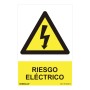 Cartel Normaluz Riesgo eléctrico PVC (30 x 40 cm)