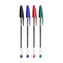 Crayon Bic Cristal 50 Unités Rouge PVC