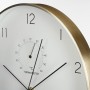 Reloj de Pared Mica Decorations Andy Ovalado Aluminio Blanco (Ø 35 x 4.5 cm)