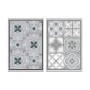 Pegatinas Atmosphera Decorativo Vinilo Azulejo Gris (43,5 x 30 x 0,1 cm)