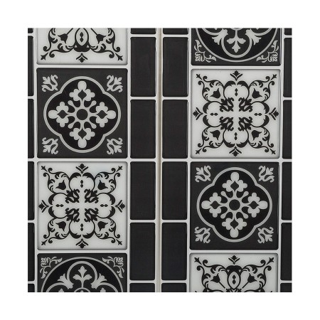 Pegatinas Atmosphera Decorativo Azulejo Negro 2 Unidades (30,5 x 25 x 0,3 cm)