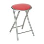 Tabouret Atmosphera Rouge Pliable (30 x 30 x 45 cm)