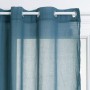 Rideaux Atmosphera Ana Bleu Polyester (140 x 240 cm)