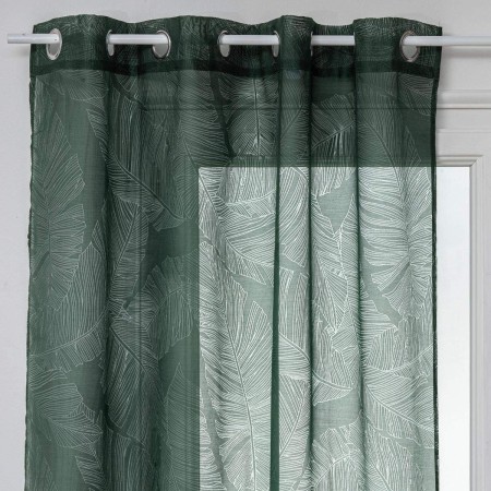 Rideau Atmosphera VOILAGE DEBO Polyester Vert (140 x 240 cm)