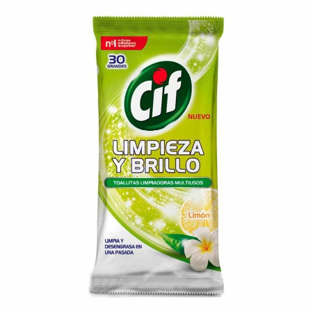 Lingettes imprégnées Cif Nettoyant multi-usages 36 Unités