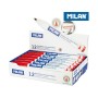 Feutres Milan Tableau blanc 12 Unités Rouge PVC