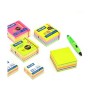 Bloc de Notes Milan Fluo Autocollants (7,6 x 7,6 cm)