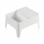 Mesa auxiliar SP Berner Alaska Blanco (58 x 48 x 30 cm)