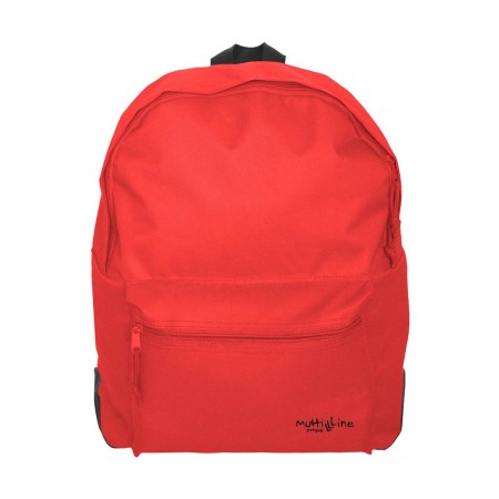 Mochila Casual Multiline 34 x 44 x 14 cm Rojo