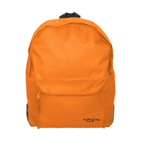 Mochila Casual Multiline 34 x 44 x 14 cm Naranja