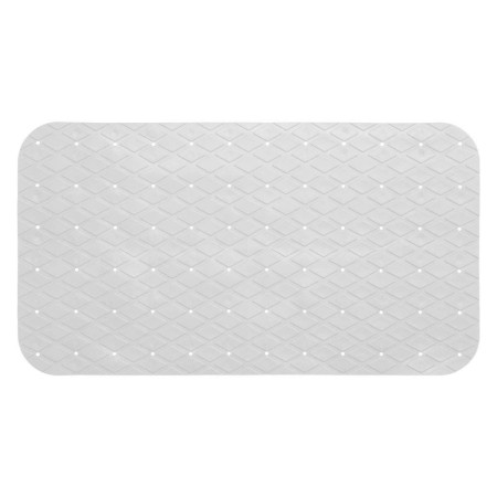 Tapis de Douche Antidérapant 5five Blanc PVC (69 x 39 cm)