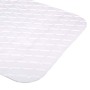 Tapis de Douche Antidérapant 5five Blanc PVC (69 x 39 cm)