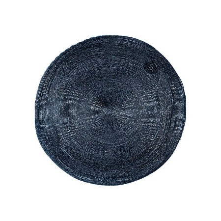 Dessous de plat Secret de Gourmet Perly Blue Individuel Rond Bleu Acrylique (Ø 35 cm)