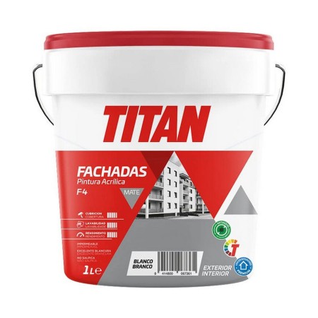 Pintura Titan 125670001 Blanco 1 L