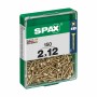 Caja de tornillos SPAX 4081020200122 Tornillo de madera Cabeza plana (2 x 12 mm) (2,0 x 12 mm)