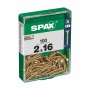 Caja de tornillos SPAX 4081020200162 Tornillo de madera Cabeza plana (2 x 12 mm) (2 x 16 mm) (2,0 x 16 mm)