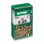 Caja de tornillos SPAX 4081020300251 Tornillo de madera Cabeza plana (3,0 x 25 mm)