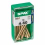 Caja de tornillos SPAX 4081020400601 Tornillo de madera Cabeza plana (4 x 60 mm) (4,0 x 60 mm)
