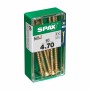 Caja de tornillos SPAX 4081020400701 Tornillo de madera Cabeza plana (4 x 70 mm) (4,0 x 70 mm)