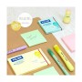 Bloc de Notes Milan Pastel Jaune Autocollants (76 x 127 mm)