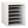 Archivador Modular Archivo 2000 ArchiSystem 6 cajones Gris (35,6 x 31,6 x 36,2 cm)