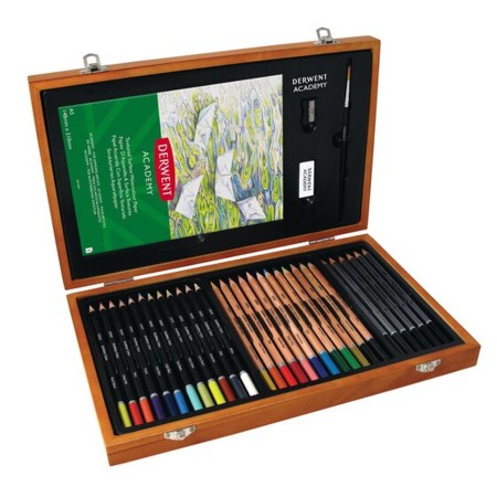 Kit de Dessin DERWENT Academy Coffret cadeau 35 Pièces