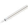 Stylo Calligraphique Faber-Castell Neo Slim Argenté Poli