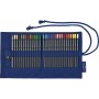 Lápices de colores Faber-Castell Goldfaber Multicolor 30 piezas Estuche enrollable