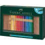 Lápices de Colores Acuarelables Faber-Castell Multicolor 30 piezas Estuche enrollable