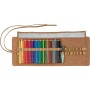 Lápices de Colores Acuarelables Faber-Castell Multicolor 30 piezas Estuche enrollable