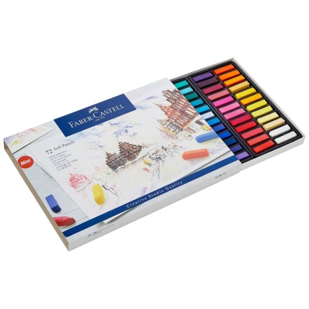 Tizas Faber-Castell Tiza pastel Multicolor 72 Piezas