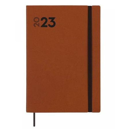 Agenda Finocam Dynamic Mara Y1 2023 Marron (16,5 x 24 cm)