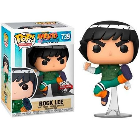 Figura de Acción Funko POP NARUTO NARUTO SHIPPUDEN ROCK LEE Nº 739