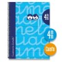 Cuaderno Lamela Azul 5 Unidades Cuarto