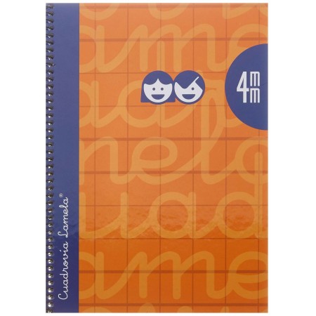 Cuaderno Lamela Naranja 5 Unidades Cuarto