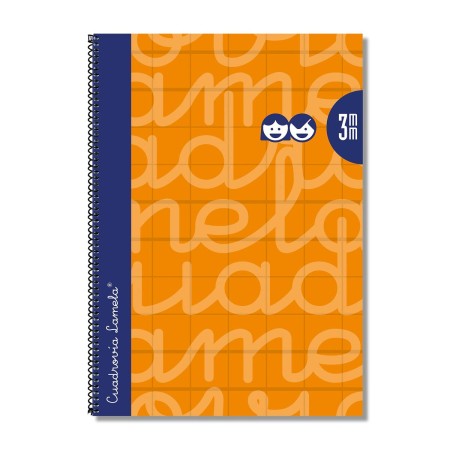 Cuaderno Lamela Naranja A4 5 Unidades