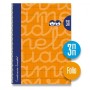 Cuaderno Lamela Naranja A4 5 Unidades