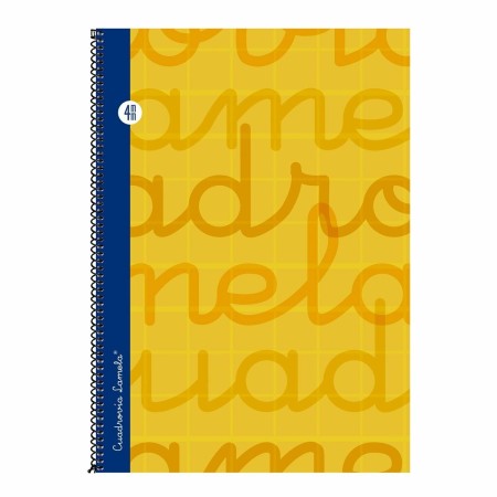 Cuaderno Lamela Naranja A4 5 Unidades