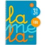 Cuaderno Lamela A4 5 Unidades Flúor Azul