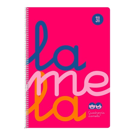 Cuaderno Lamela Rosa A4 5 Unidades