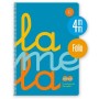 Cuaderno Lamela A4 5 Unidades Flúor Azul