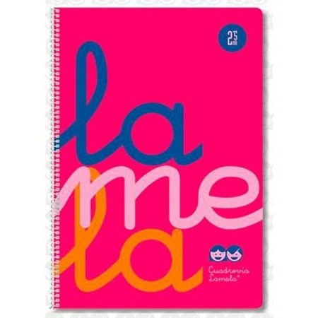 Cahier Lamela Fluor Rose A4 5 Unités